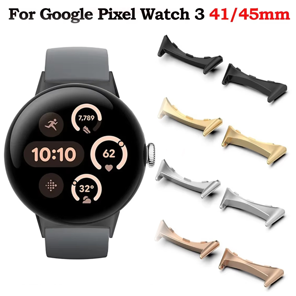 Smartwatch Watch Accessories - 2 szt. Adapter złącza paska zegarka