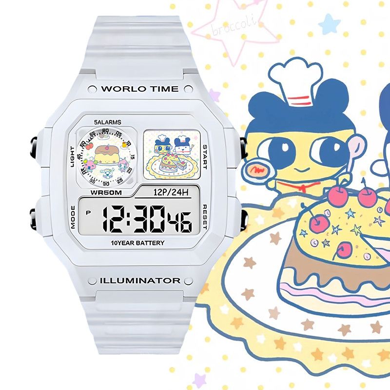 Garmin Smartwatch Accessories - Inteligentny zegarek elektroniczny Tamagotchi Big Mouth