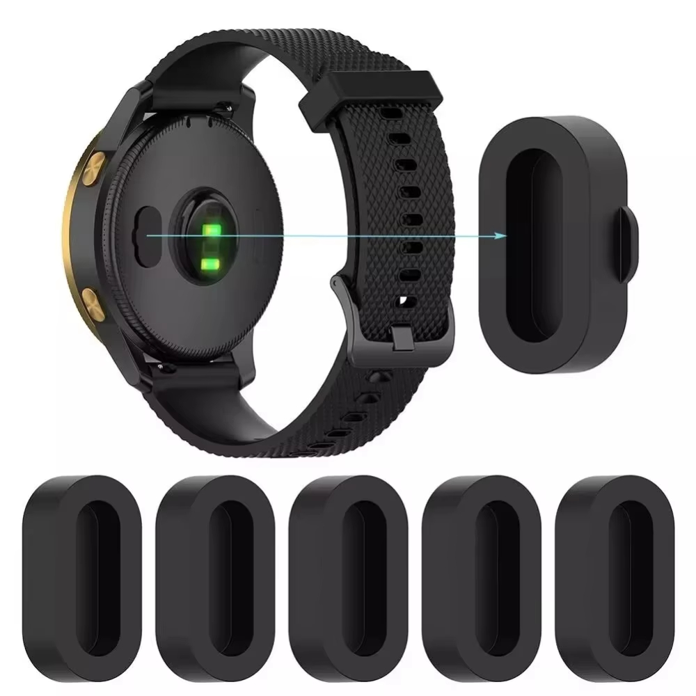Garmin Smartwatch Accessories - Zaślepka portu ładowania, osłona przeciwkurzowa, silikonowy