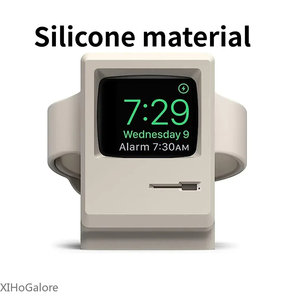 Watch Charging Dock - Silikonowa podstawka ładująca z motywem retro
