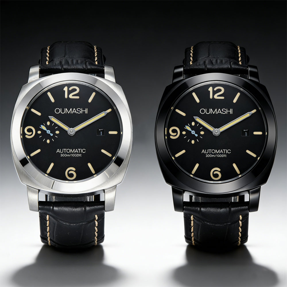 Zegarek męski 44mm, mechanizm  – Accessories With Watch recenzja i cena