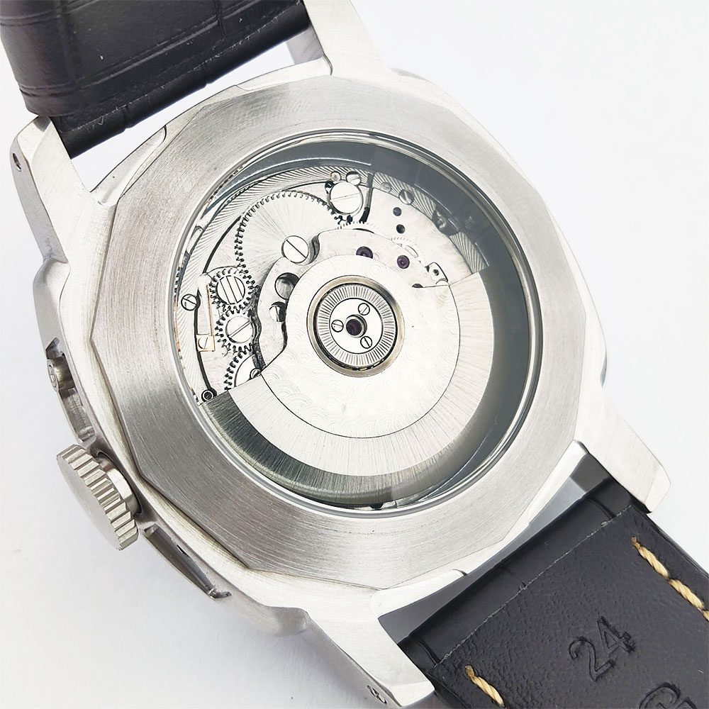Zegarek męski 44mm, mechanizm  – Accessories With Watch recenzja i cena