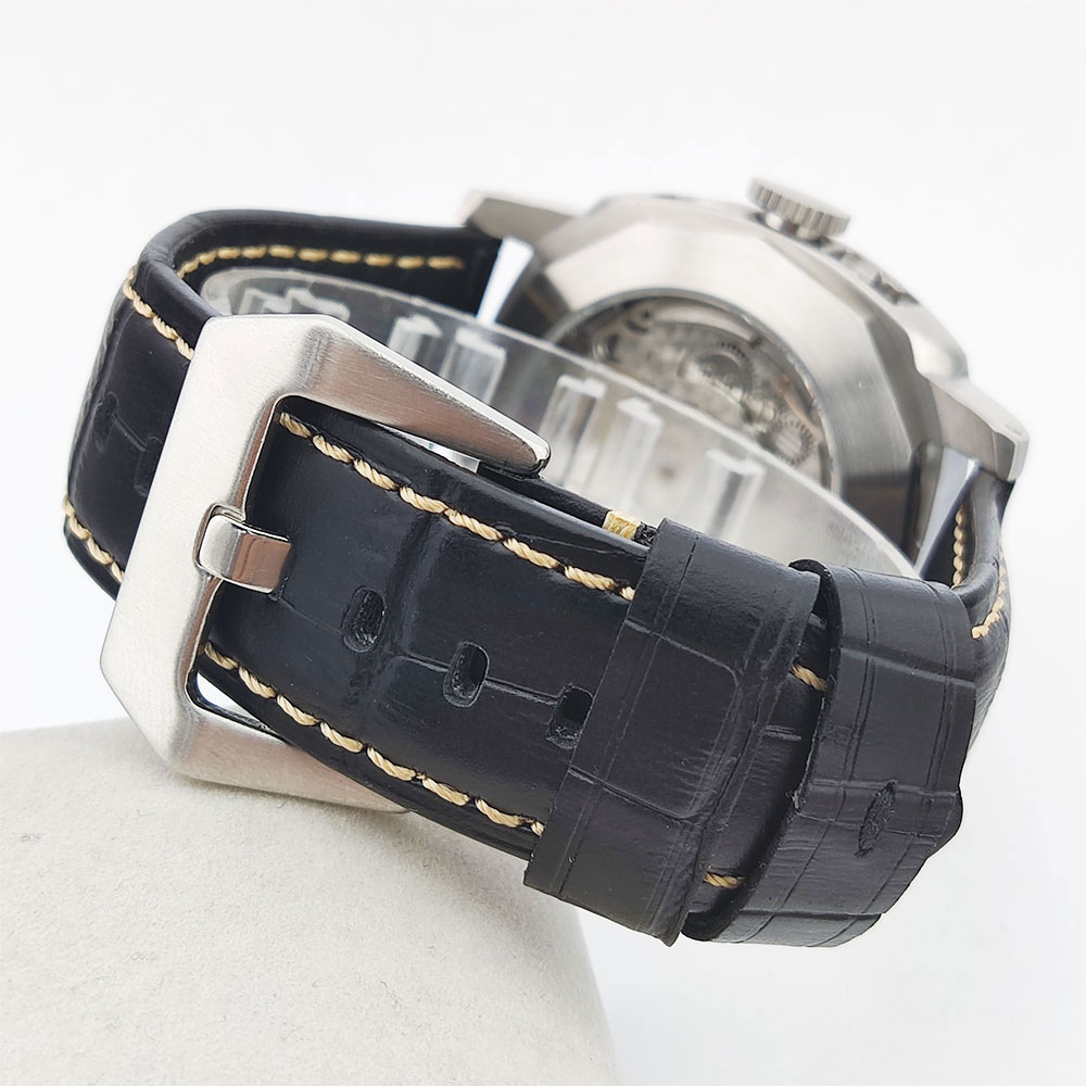 Zegarek męski 44mm, mechanizm  – Accessories With Watch recenzja i cena