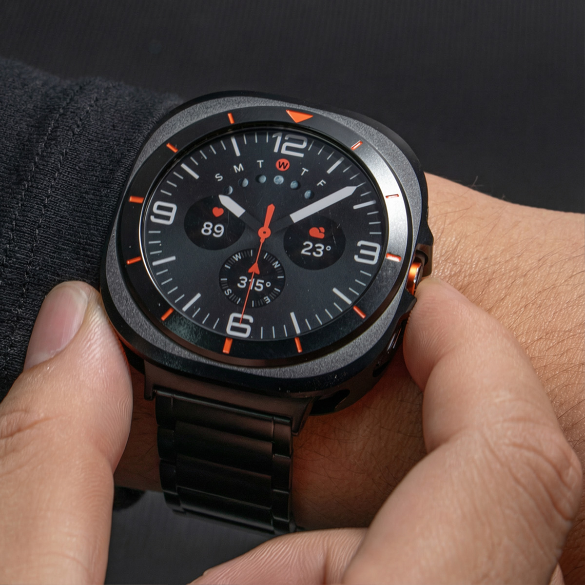 Metalowa obudowa ze stopu do S – Samsung Smartwatch Ultra Accessories recenzja i cena