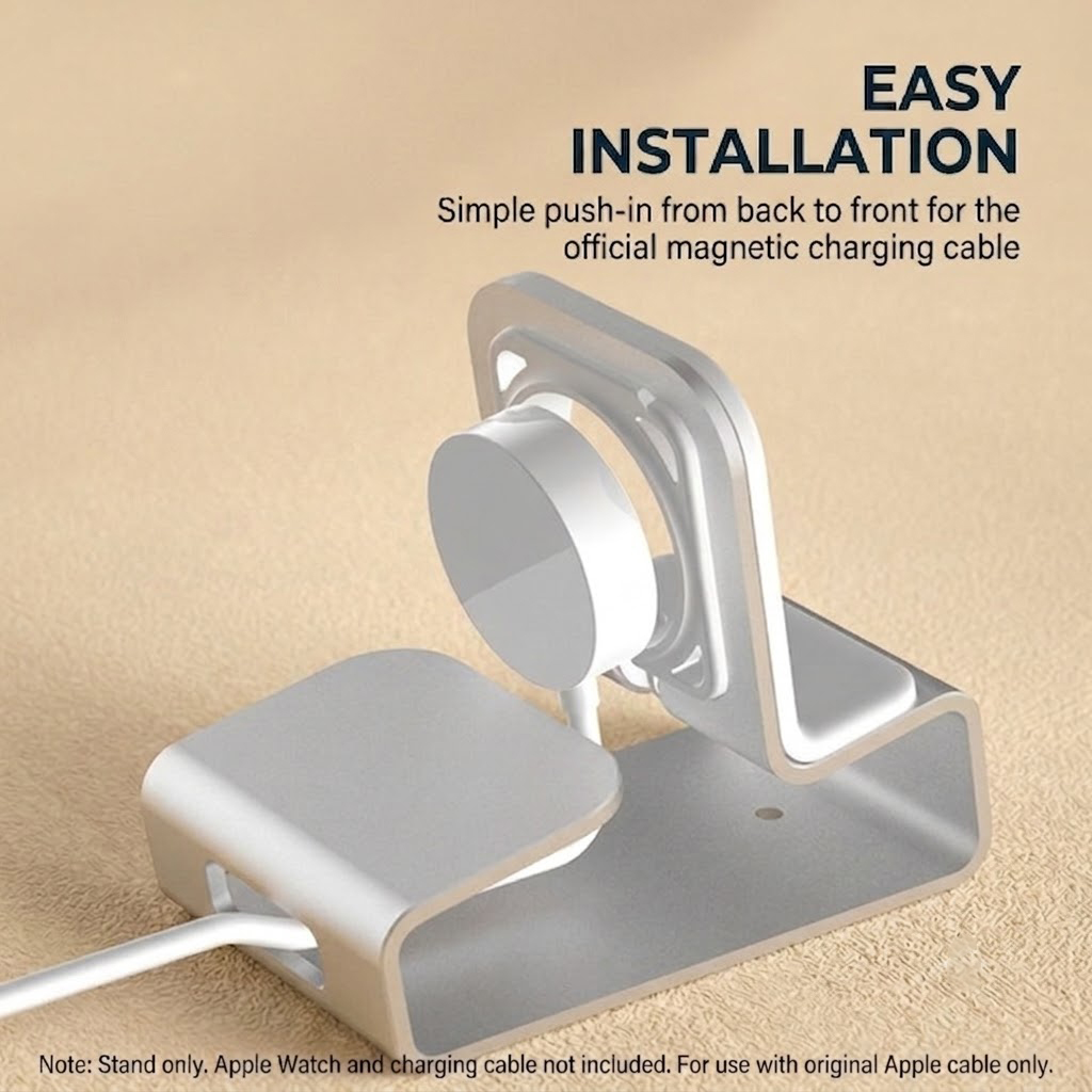 Aluminiowa podstawka ładująca  – Watch Charging Dock recenzja i cena