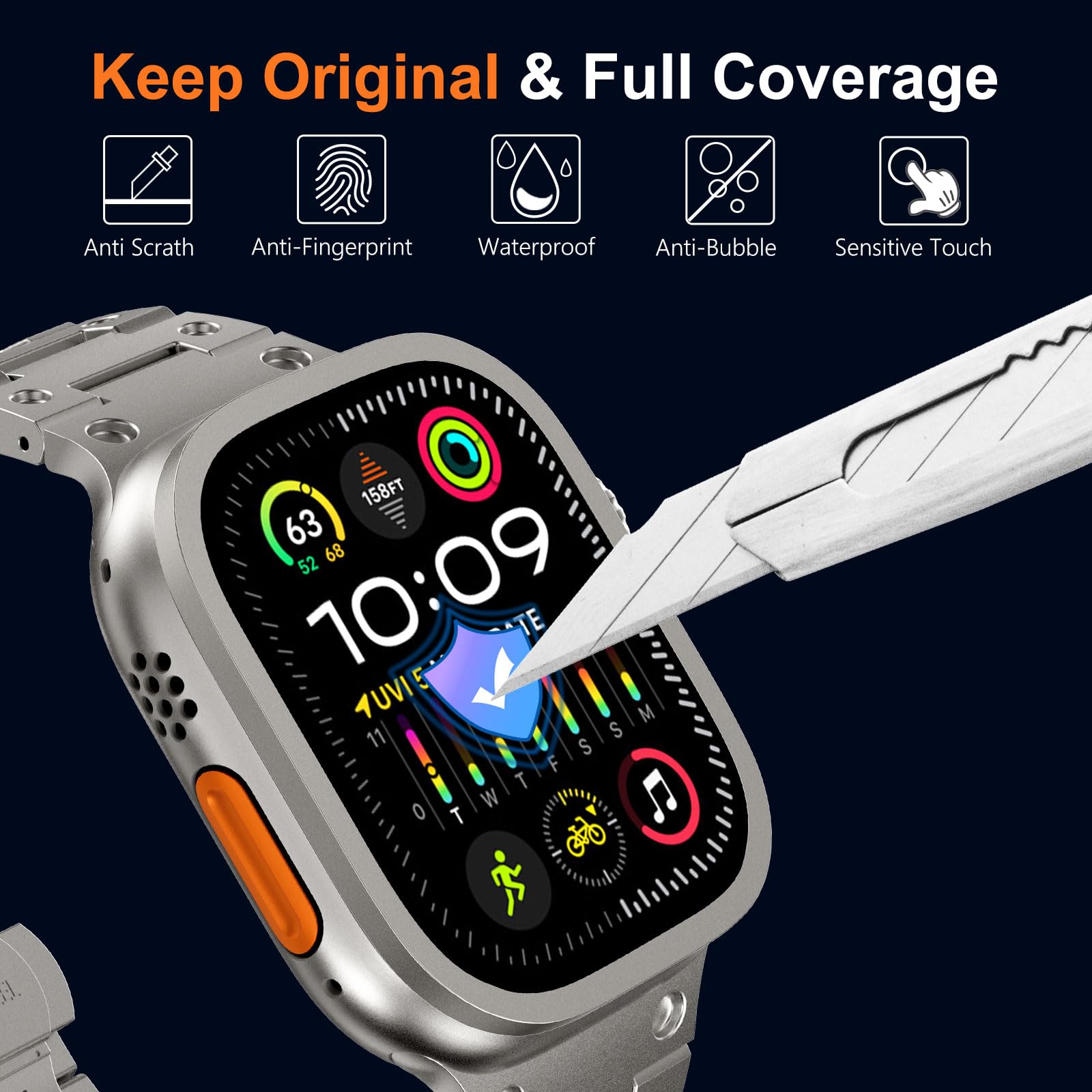 Szkło hartowane do Apple Watch – Smartwatch Watch Accessories recenzja i cena