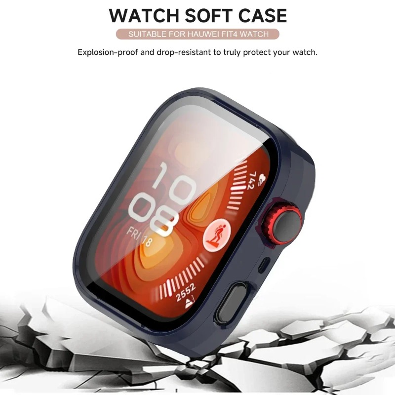 Silikonowe etui PC + szkło do  – Huawei Smartwatch Accessories recenzja i cena
