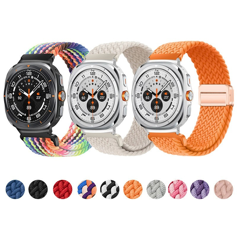 Pasek z nylonową plecionką do  – Samsung Smartwatch Ultra Accessories recenzja i cena