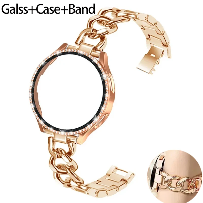 Błyszczące etui + bransoletka  – Accessories For Galaxy Watch 5 recenzja i cena