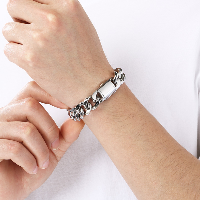 Bransoletka męska KALEN 12/15m – Ceramic Link Bracelet recenzja i cena