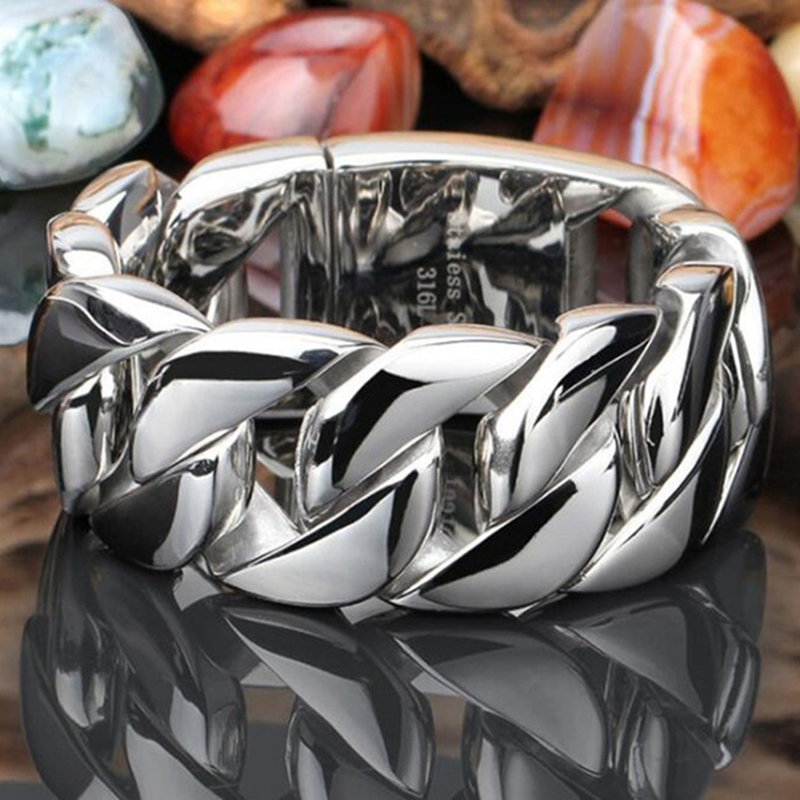 20/26/31MM 316L Stal nierdzewn – Ceramic Link Bracelet recenzja i cena