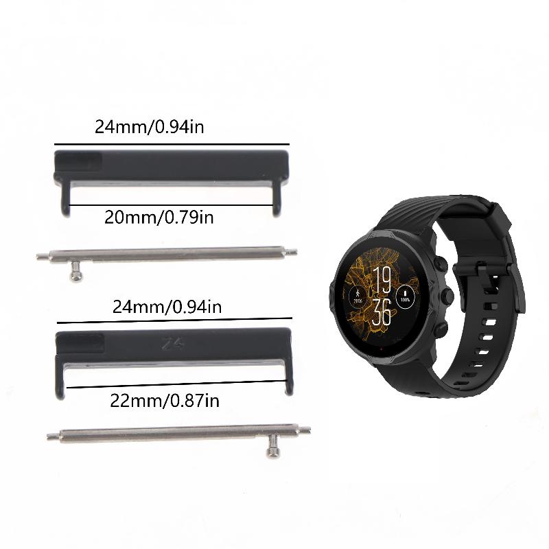 1 Para Adapterów Paska 24mm na – Smartwatch Watch Accessories recenzja i cena