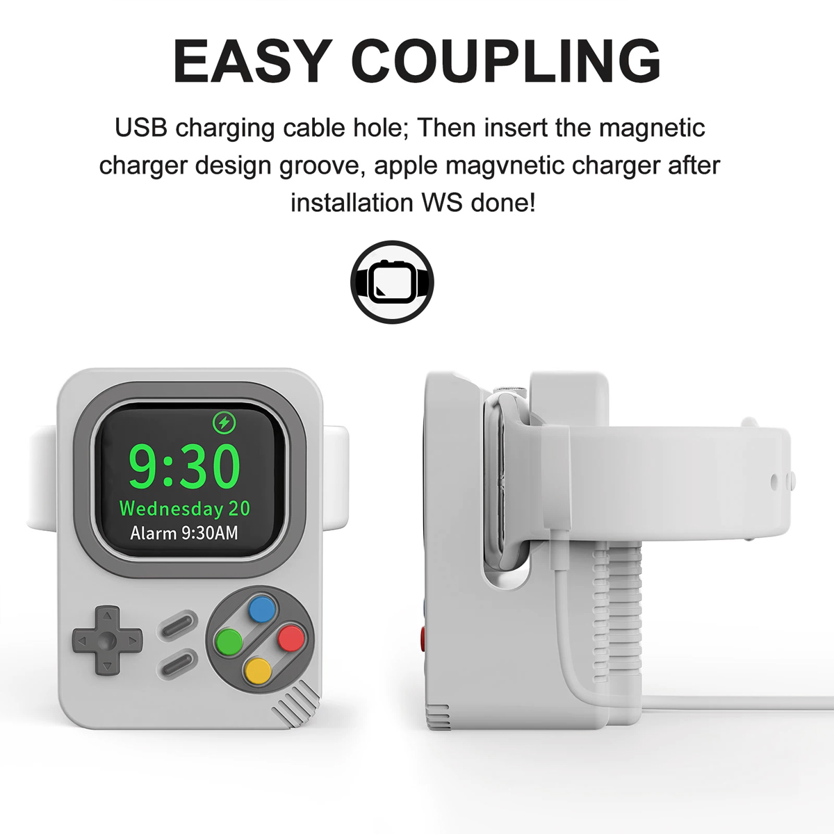 Stojak na biurko do ładowarki  – Watch Charging Dock recenzja i cena