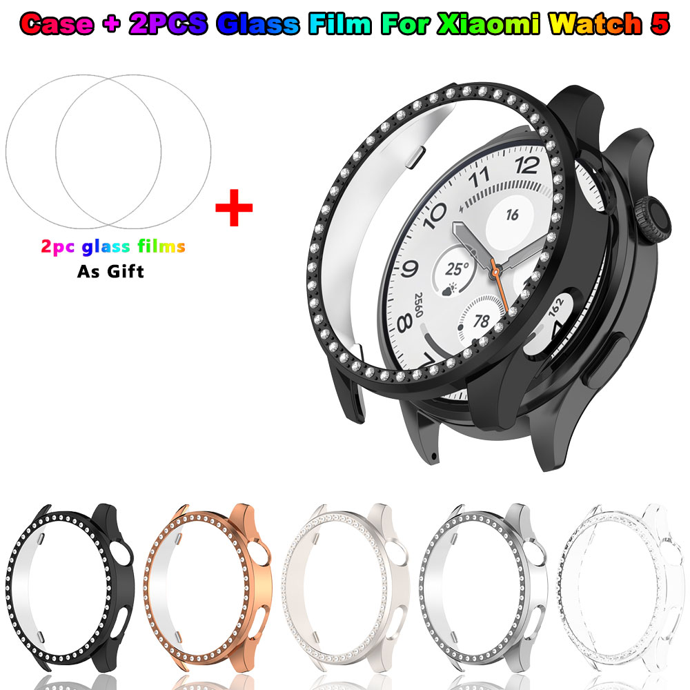 Błyszcząca obudowa PC + szklan – Xiaomi Smartwatch Accessories recenzja i cena