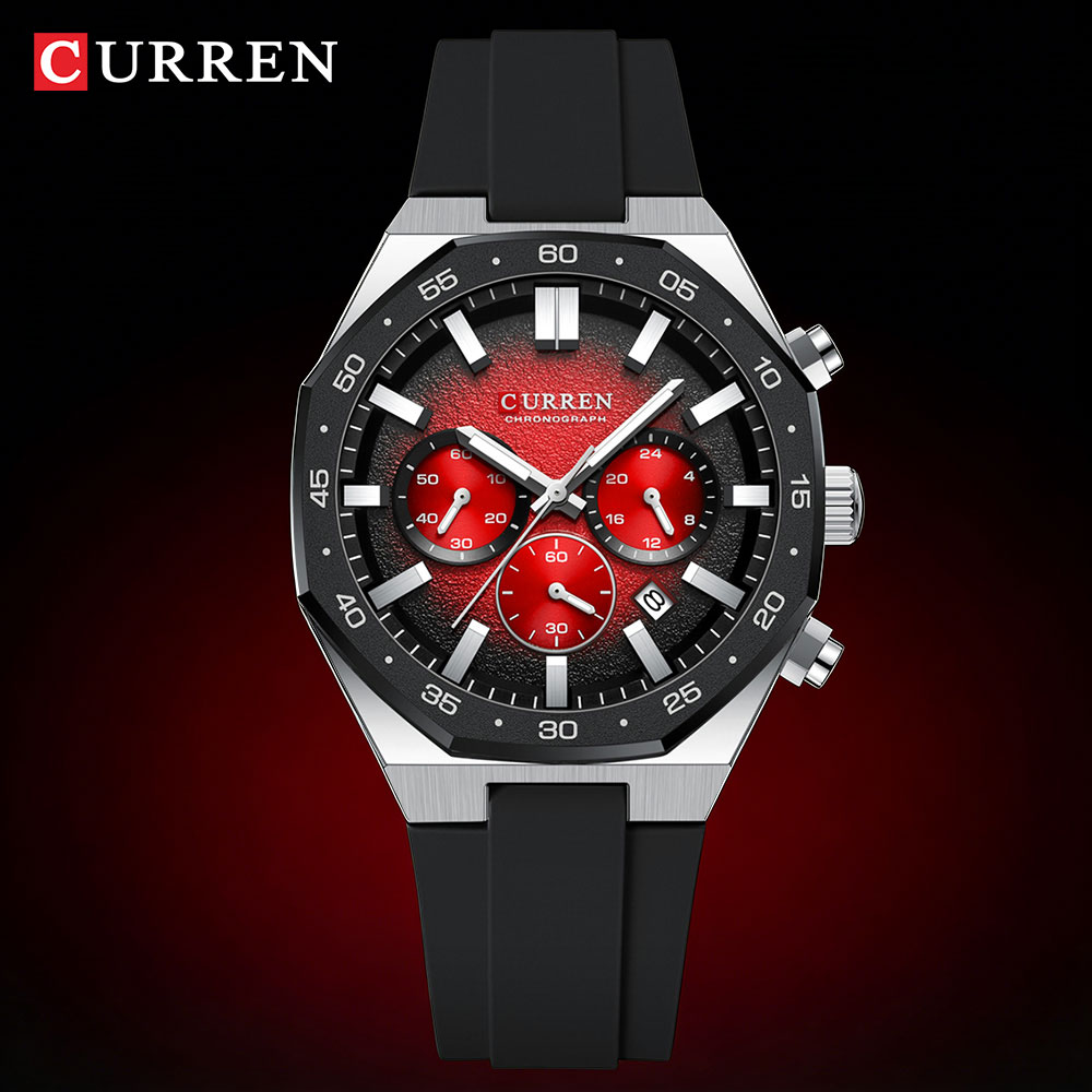 CURREN Modny Męski Zegarek Spo – Accessories With Watch recenzja i cena