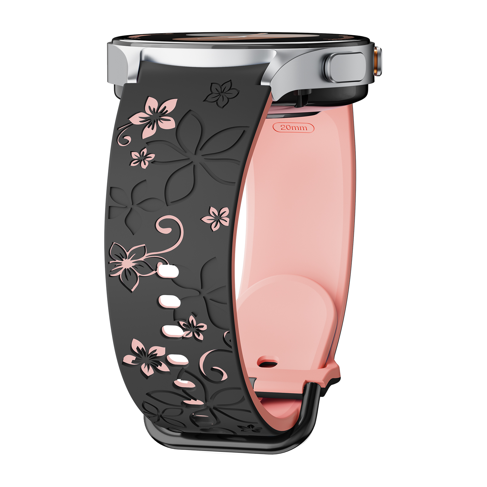 Grawerowany silikonowy pasek d – Samsung Smartwatch Ultra Accessories recenzja i cena