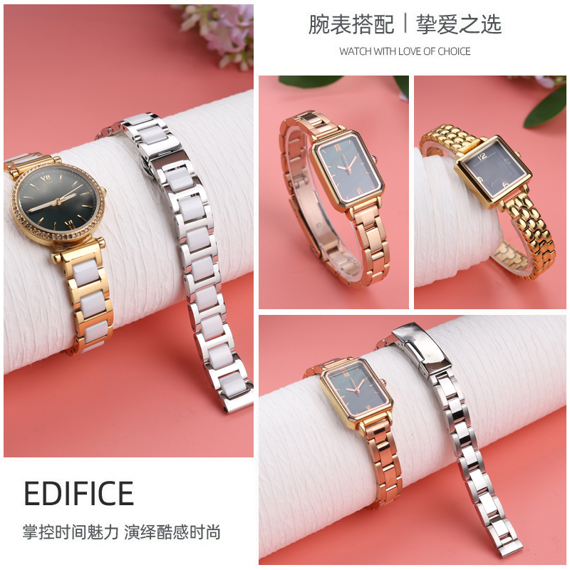 Bransoletka do zegarka Damski  – Ceramic Link Bracelet recenzja i cena